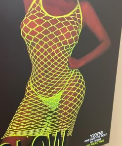 Vestino a rete fluo