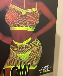Coordinato a rete fluo