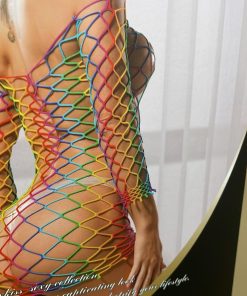 Vestitino a rete "color " - immagine 3
