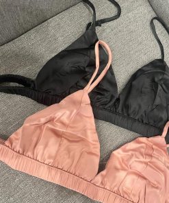 bralette in raso