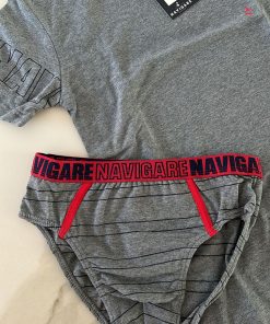 Alternative view of Coordinato "NAVIGARE" boy (t-shirt/slip)
