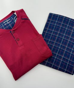 Pigiama uomo OU1068 BORDEUX