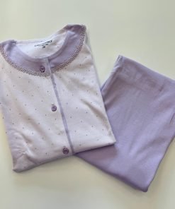 Alternative view of Pigiama donna ODC016 VIOLETTO SCURO