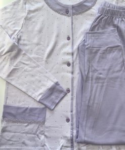 Pigiama donna ODC016 VIOLETTO SCURO