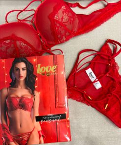 Coordinato "Love" RED 82897