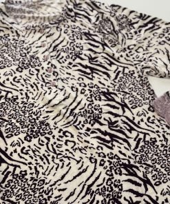 Camicia da notte ANIMALIER viola - immagine 3