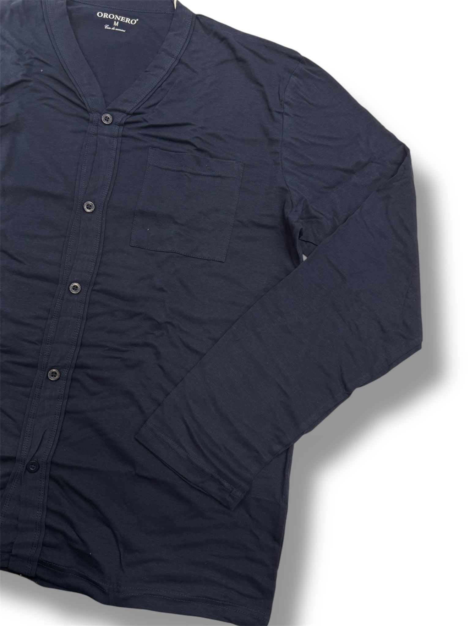 Pigiama uomo "oronero" blue navy - immagine 2