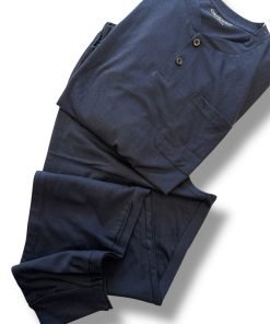 Pigiama uomo OU1077 "blue navy" - immagine 3
