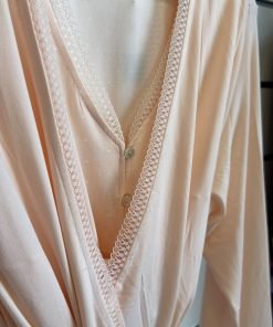 Camicia da notte + Vestaglia "rosa chiaro" - immagine 3