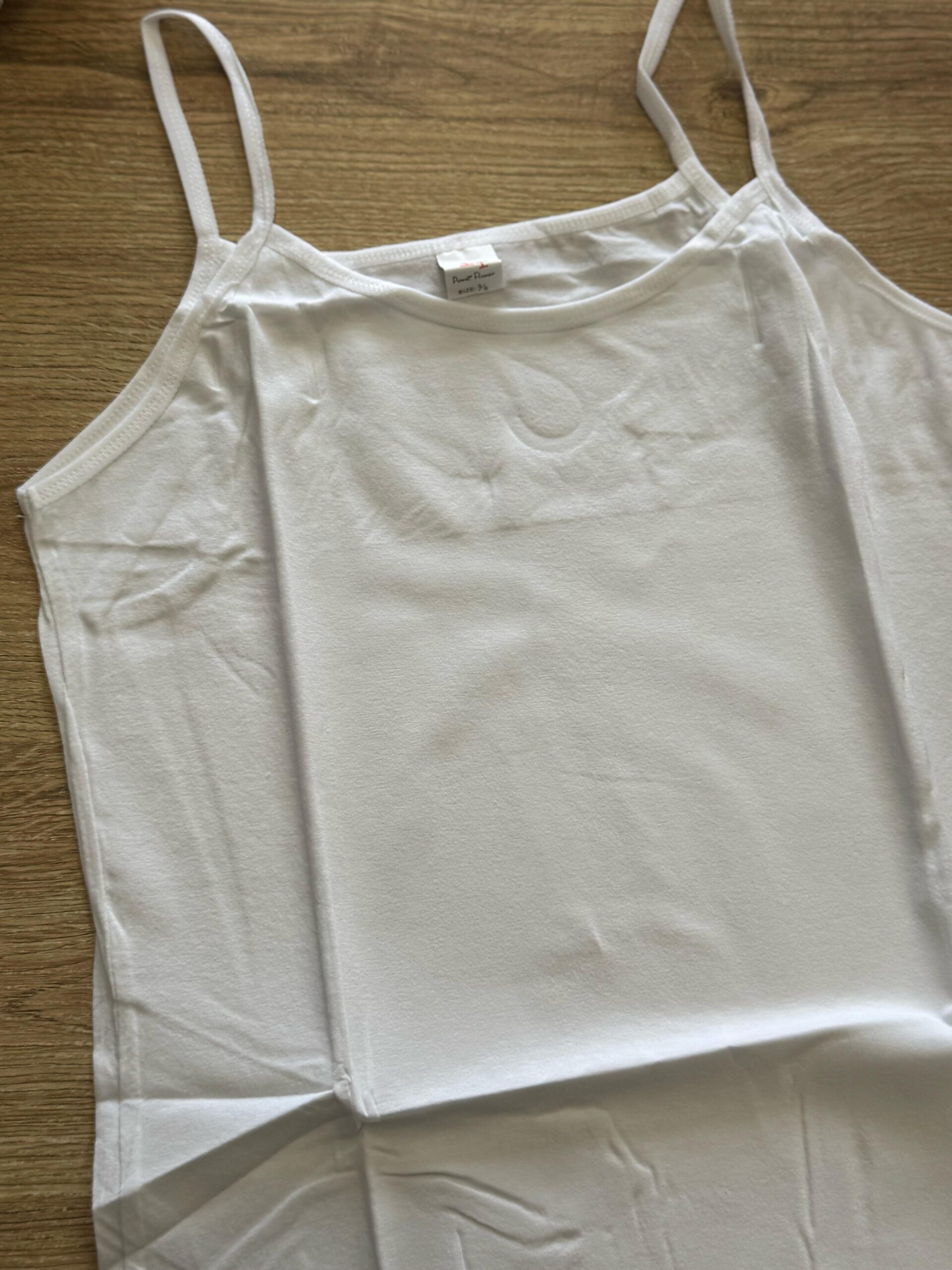 Canotta Donna In Cotone "bianco" - immagine 2