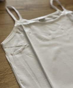 Canotta Donna In Cotone "bianco"