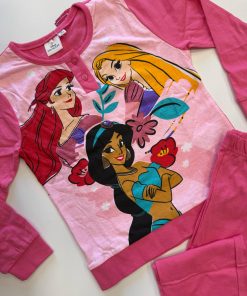 Alternative view of Pigiama Bimba PRINCESS fucsia