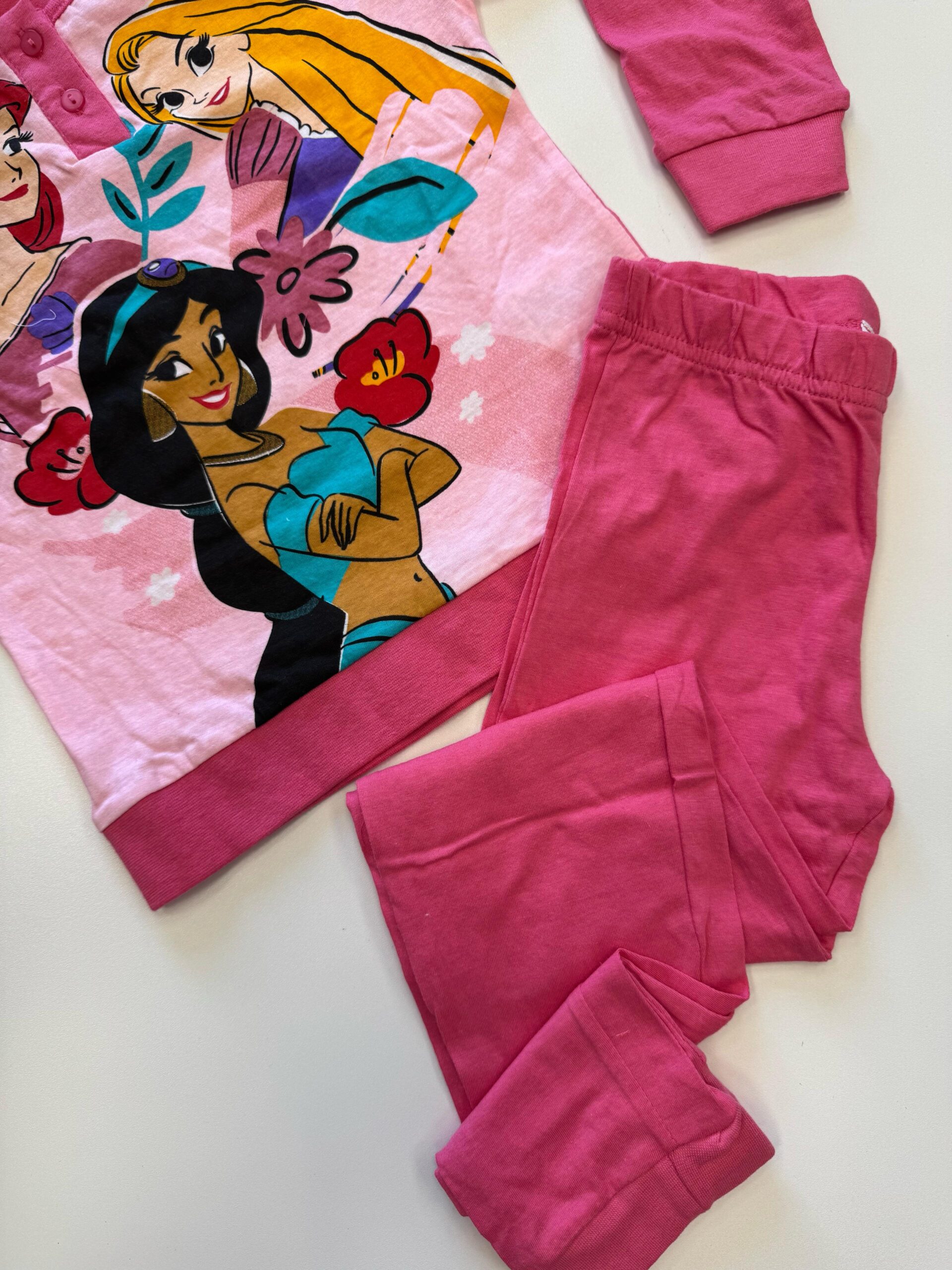 Pigiama Bimba PRINCESS fucsia - immagine 3
