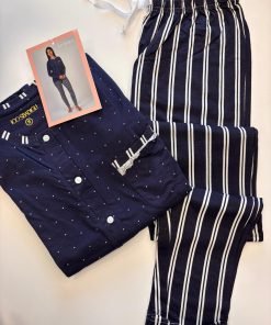 Alternative view of Pigiama donna 103 "navy"