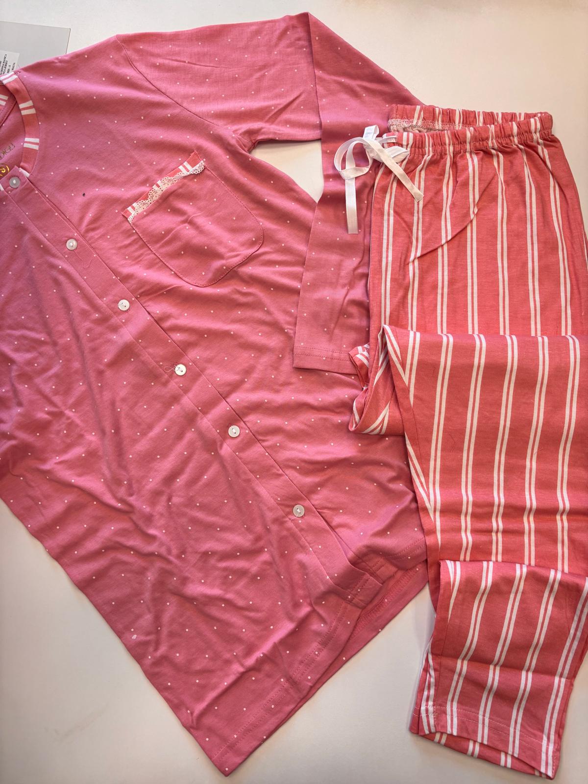 Pigiama donna 103 "malva" - immagine 2