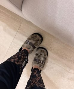 pantofole Animalier "grigio"