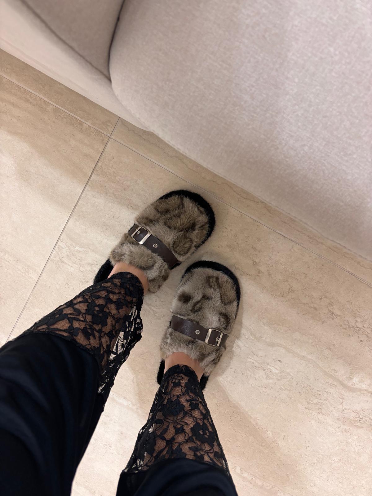 pantofole Animalier "grigio"