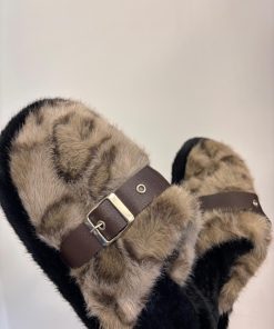 pantofole Animalier "beige"