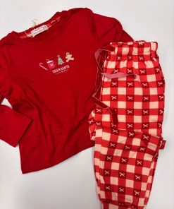 Alternative view of pigiama bimba "natale e fiocchi"