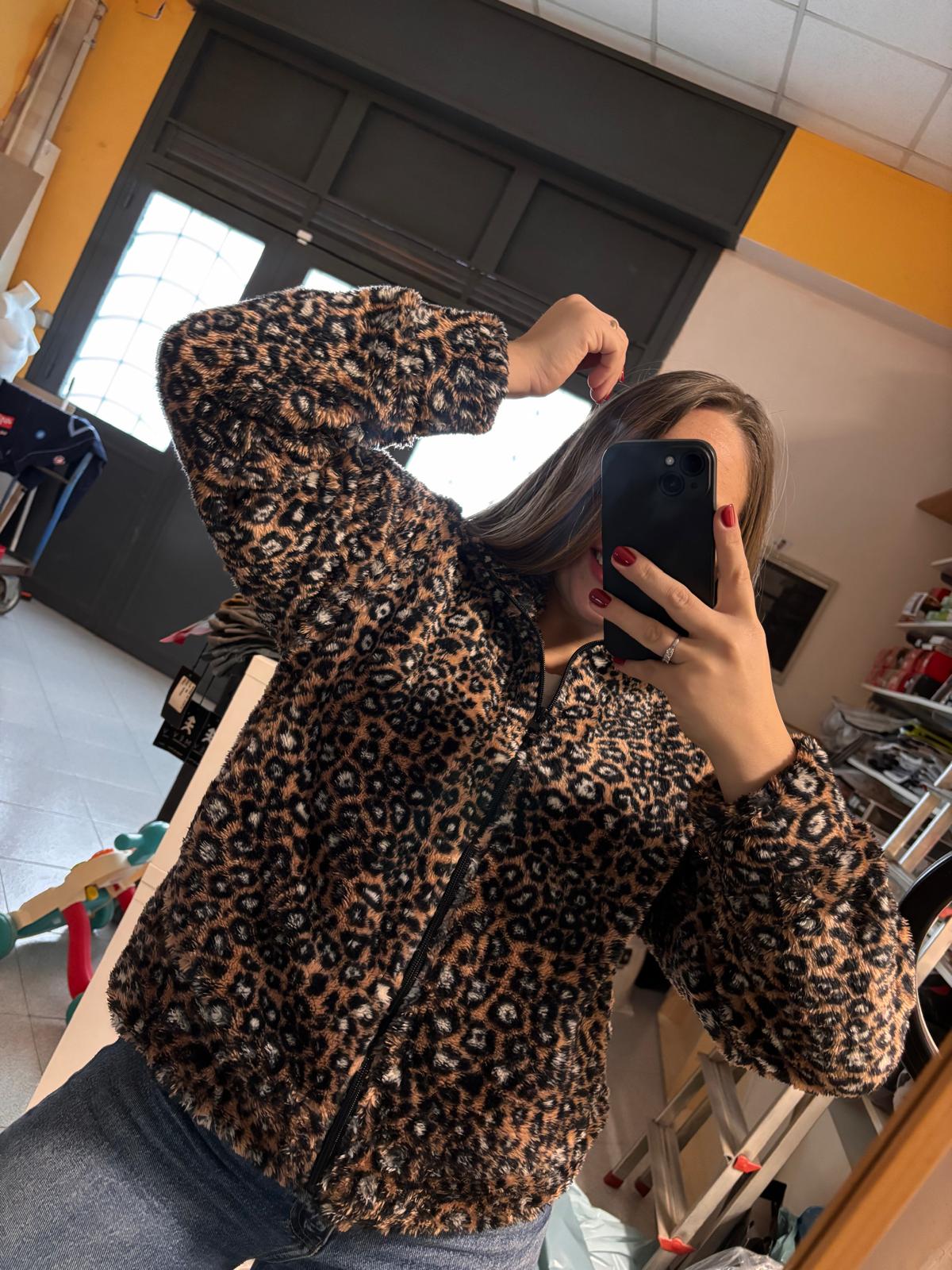 felpa/vestaglia "animalier"