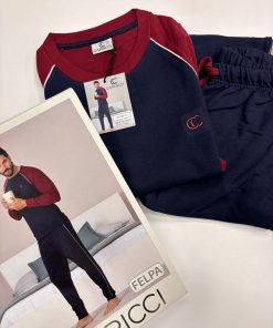 pigiama Uomo 17 "bordeaux"