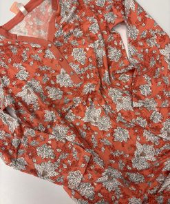 Camicia Da Notte fiori "pesca" - immagine 2
