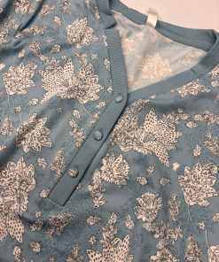 Camicia Da Notte fiori "azzurra"