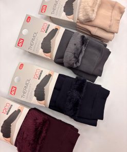 Leggings con pelliccia