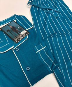 Alternative view of pigiama Uomo cotone "ocean"