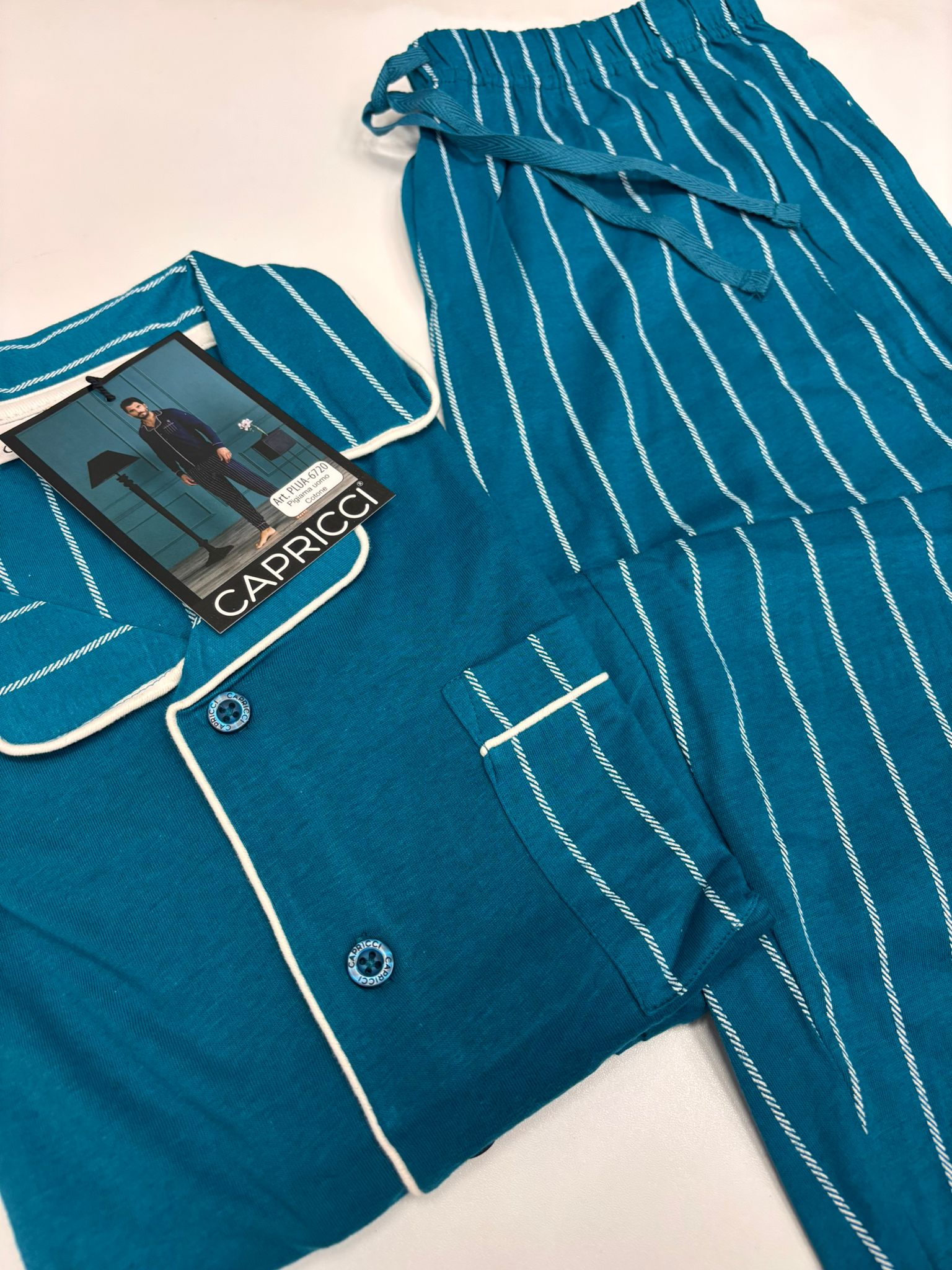 pigiama Uomo cotone "ocean" - immagine 2