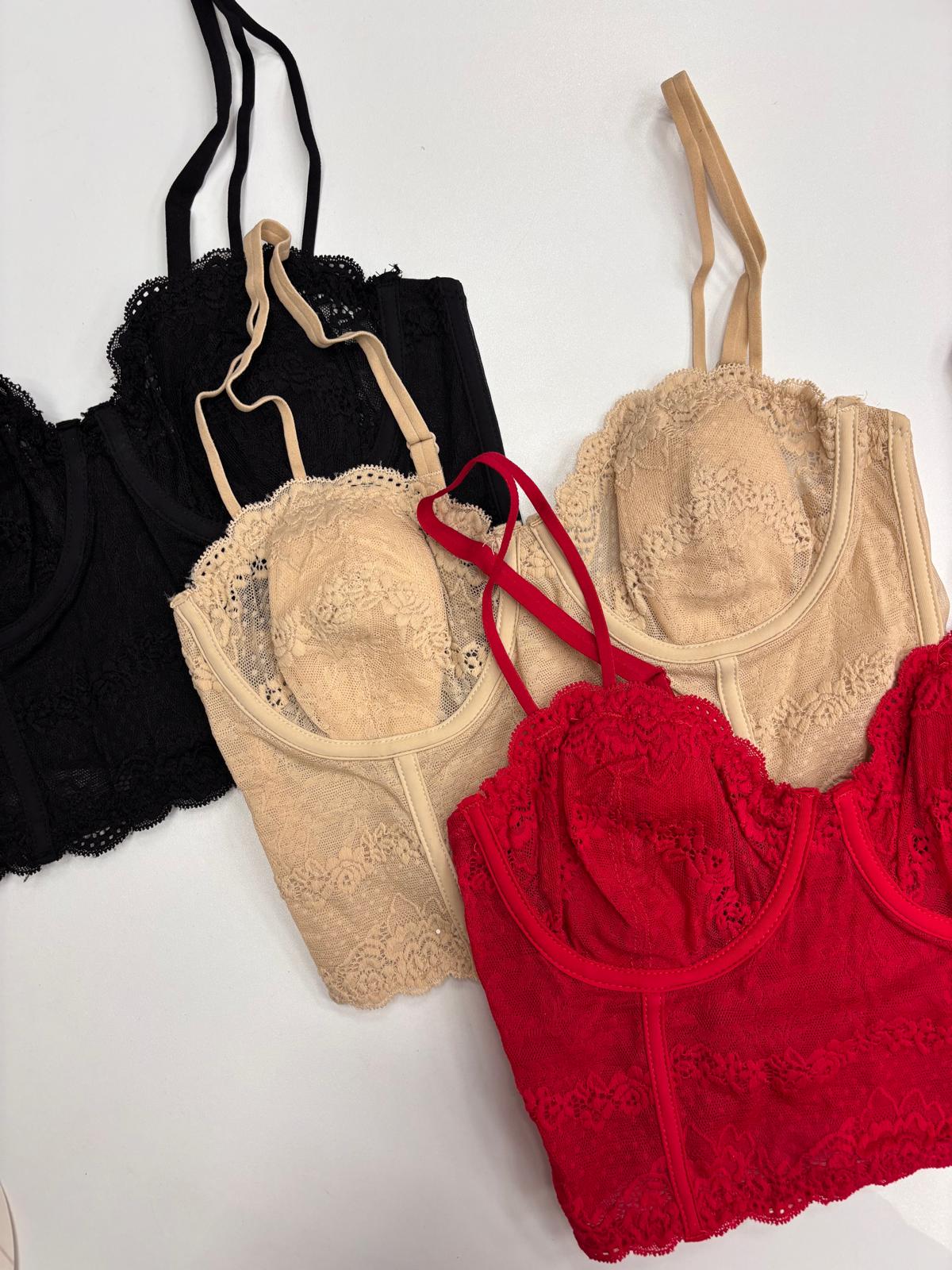 Bralette strutturata con ferretto