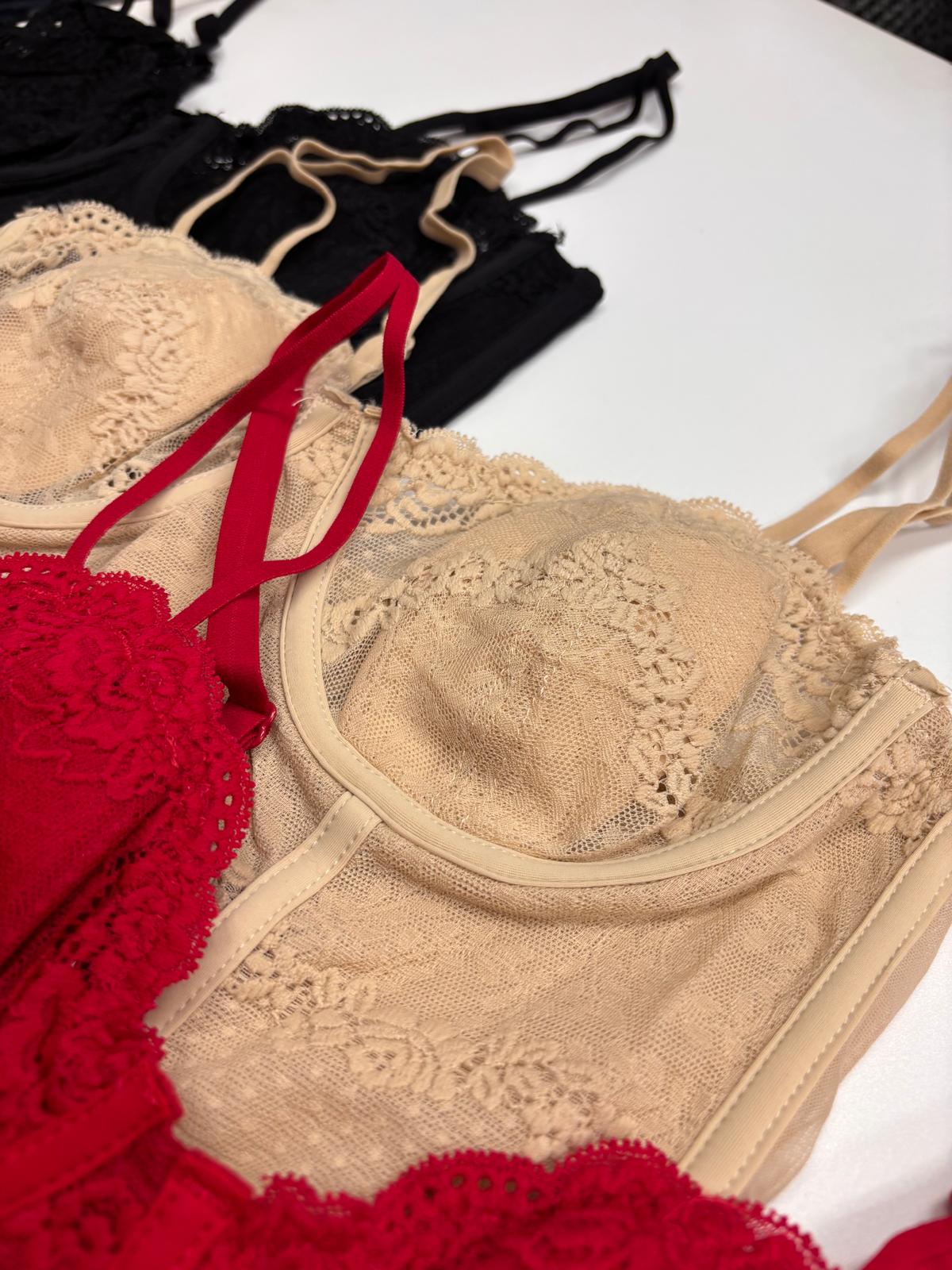 Bralette strutturata con ferretto - immagine 3