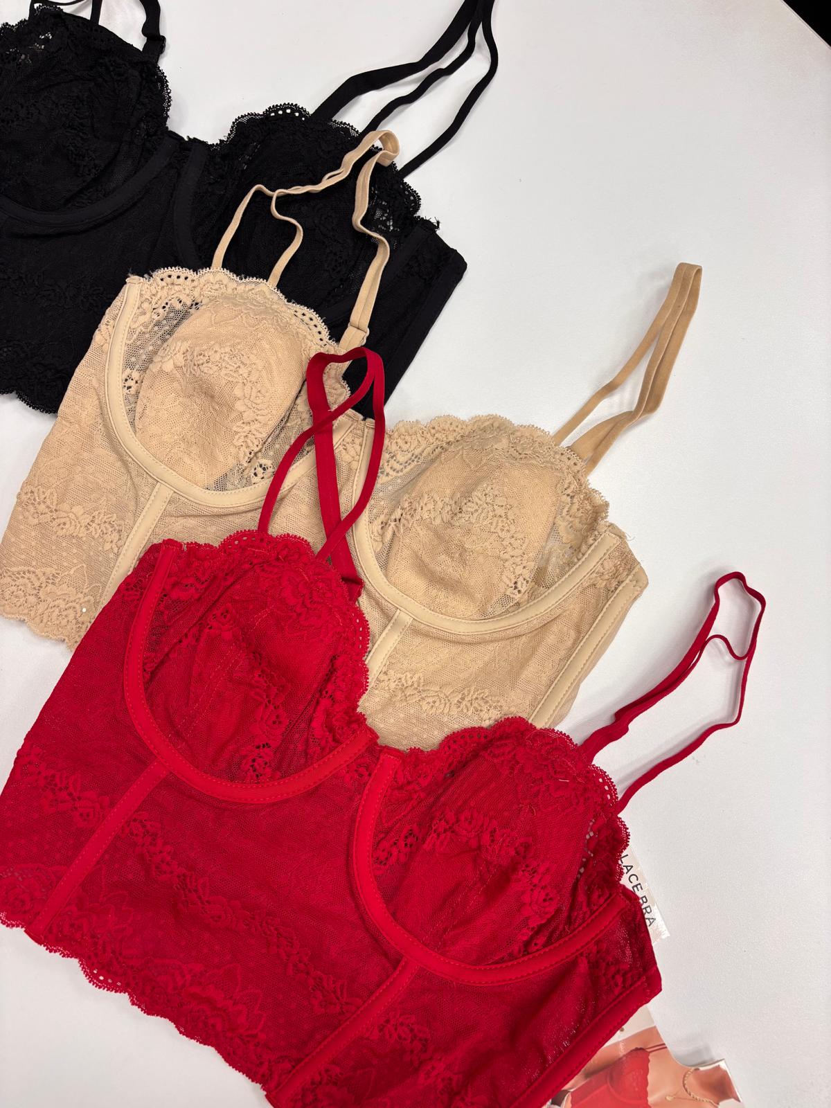 Bralette strutturata con ferretto - immagine 2