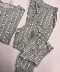 PIGIAMA orsetto tenerello "menta" - immagine 3