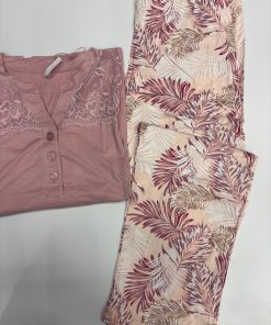 PIGIAMA palme "rosa" - immagine 4