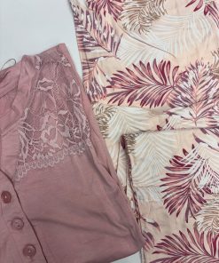 PIGIAMA palme "rosa" - immagine 3
