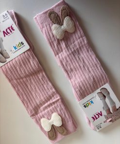 calzini bimba "coniglietto" rosa