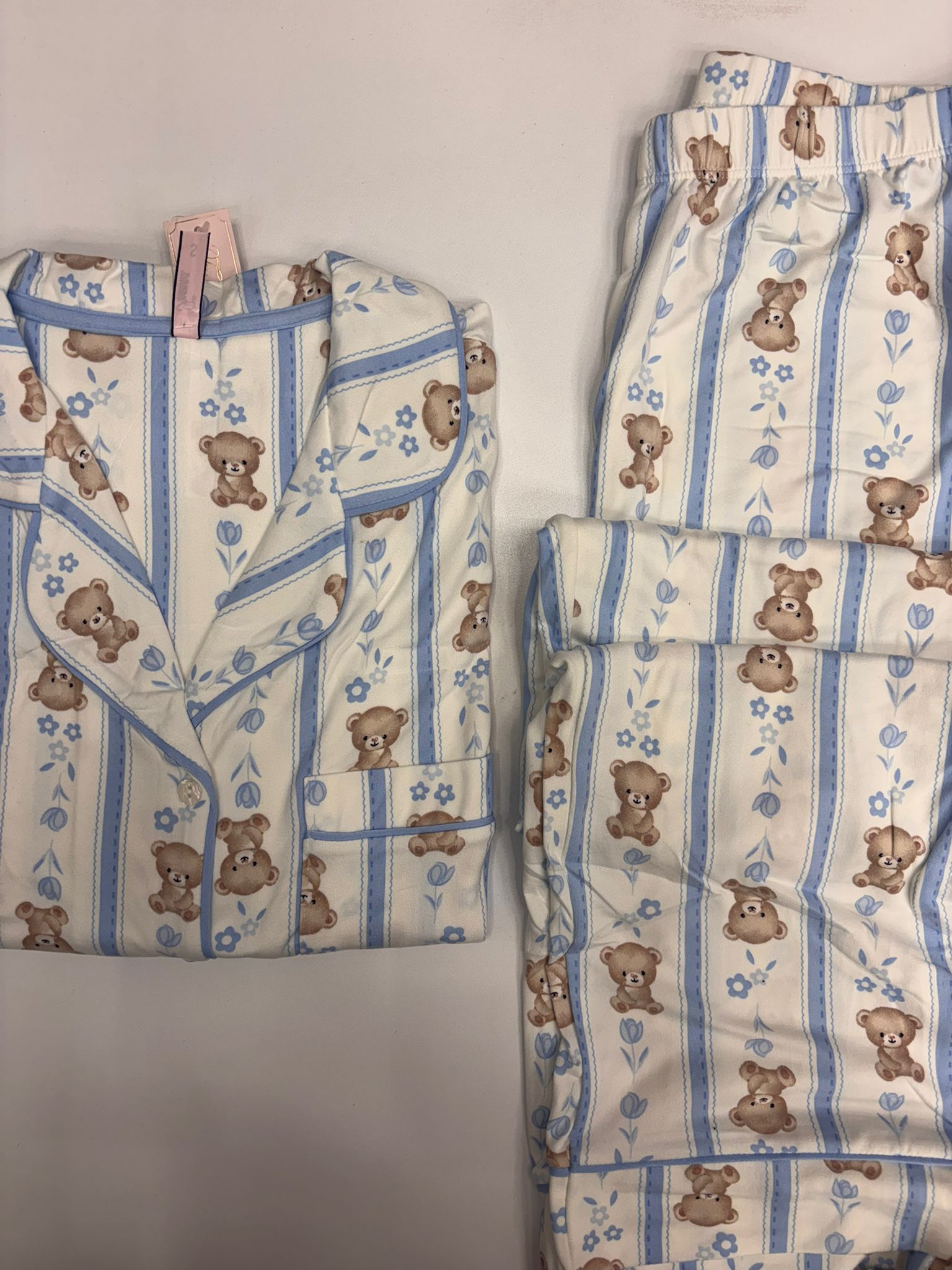 Pigiama Primavera "azzurro" - immagine 3