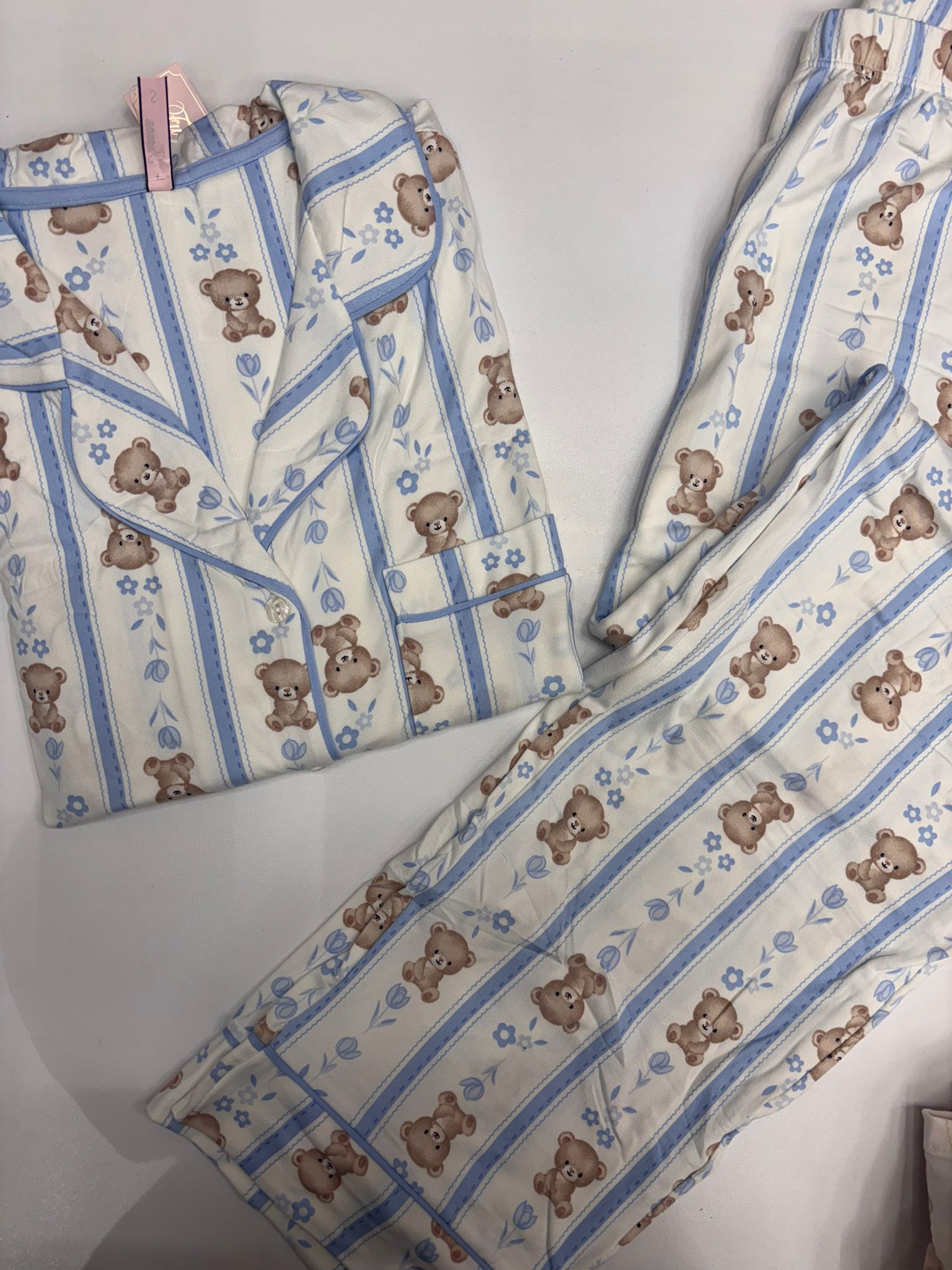 Pigiama Primavera "azzurro" - immagine 2