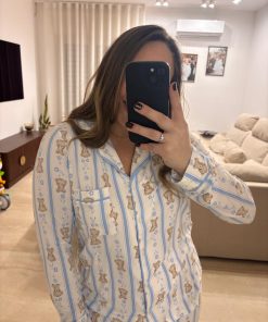 Pigiama Primavera "azzurro"