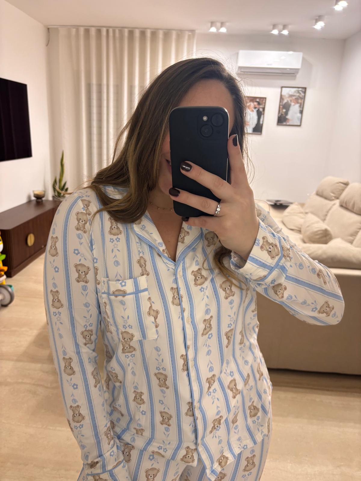 Pigiama Primavera "azzurro"