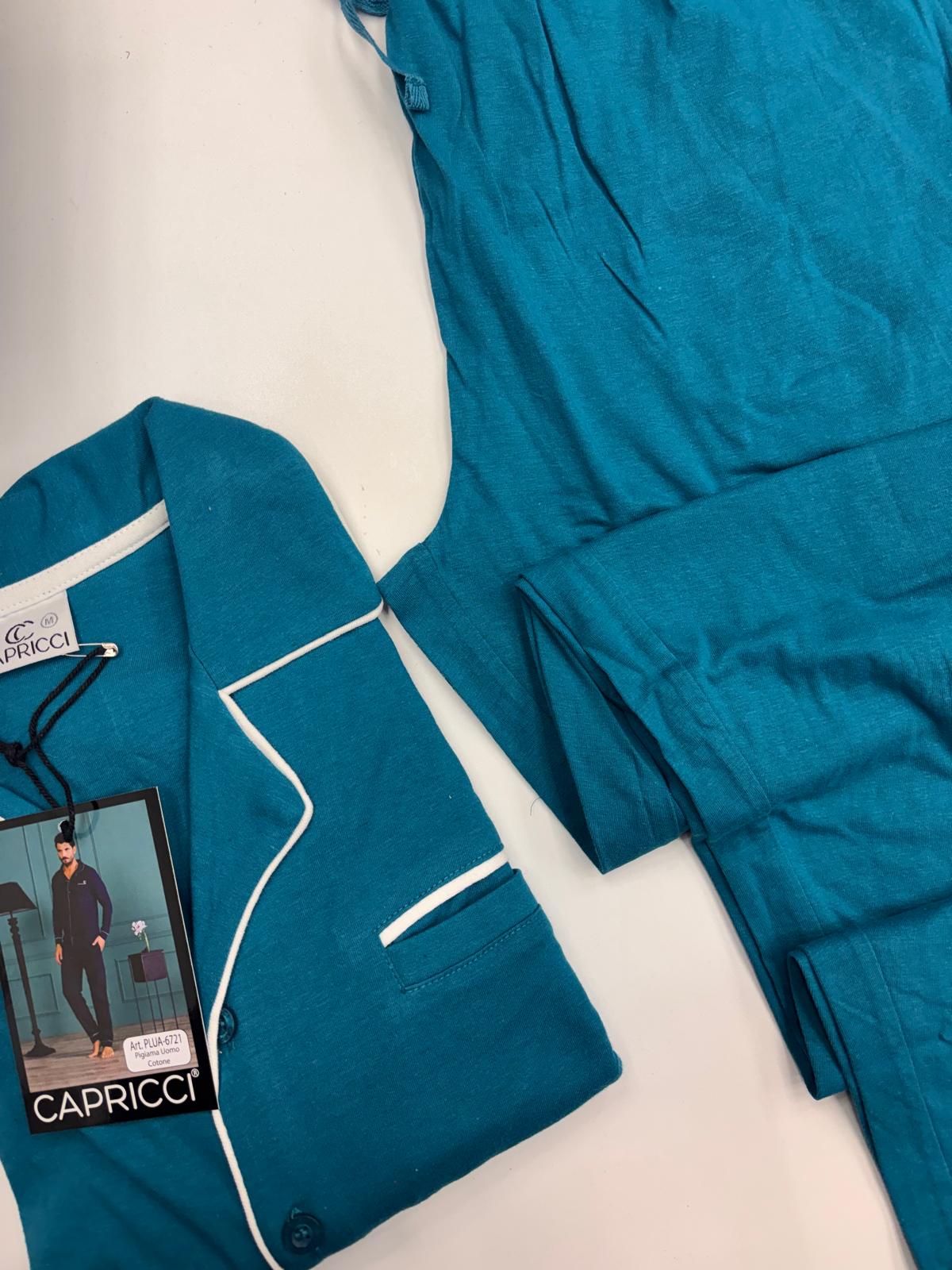 pigiama Uomo cotone 6721 "ocean"
