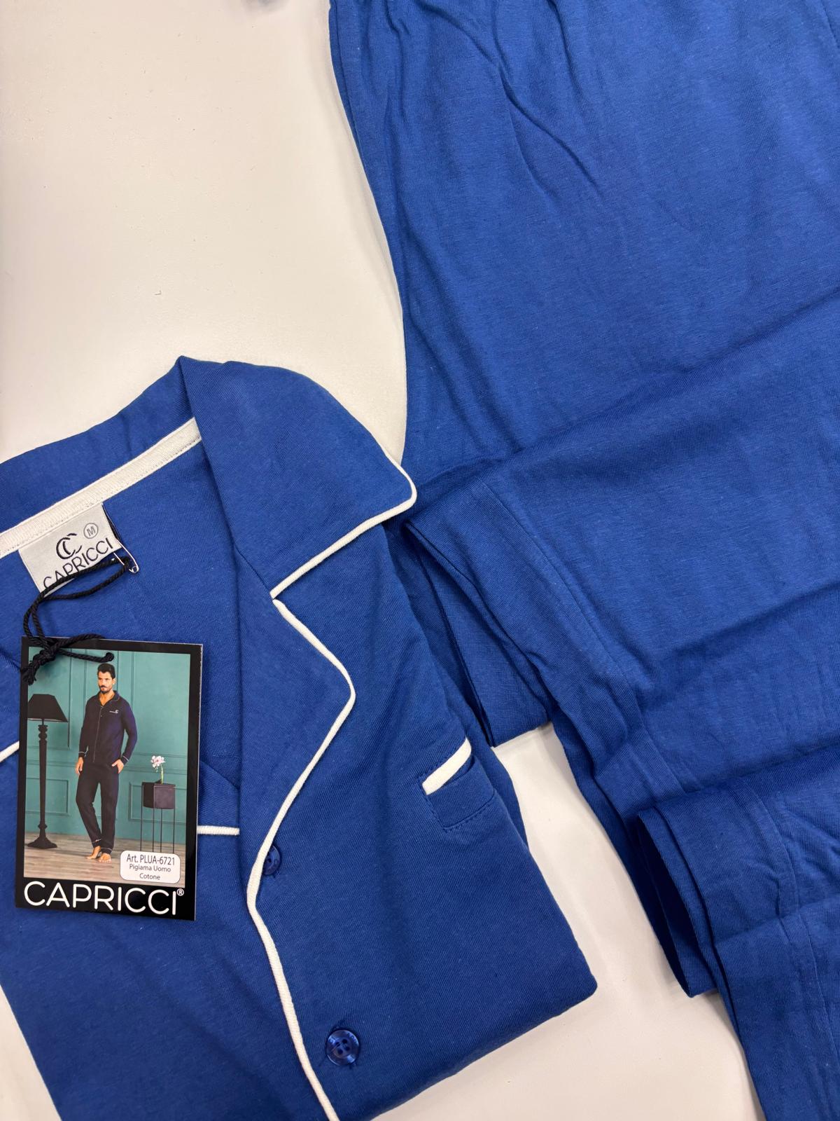 pigiama Uomo cotone 6721 "bluette"