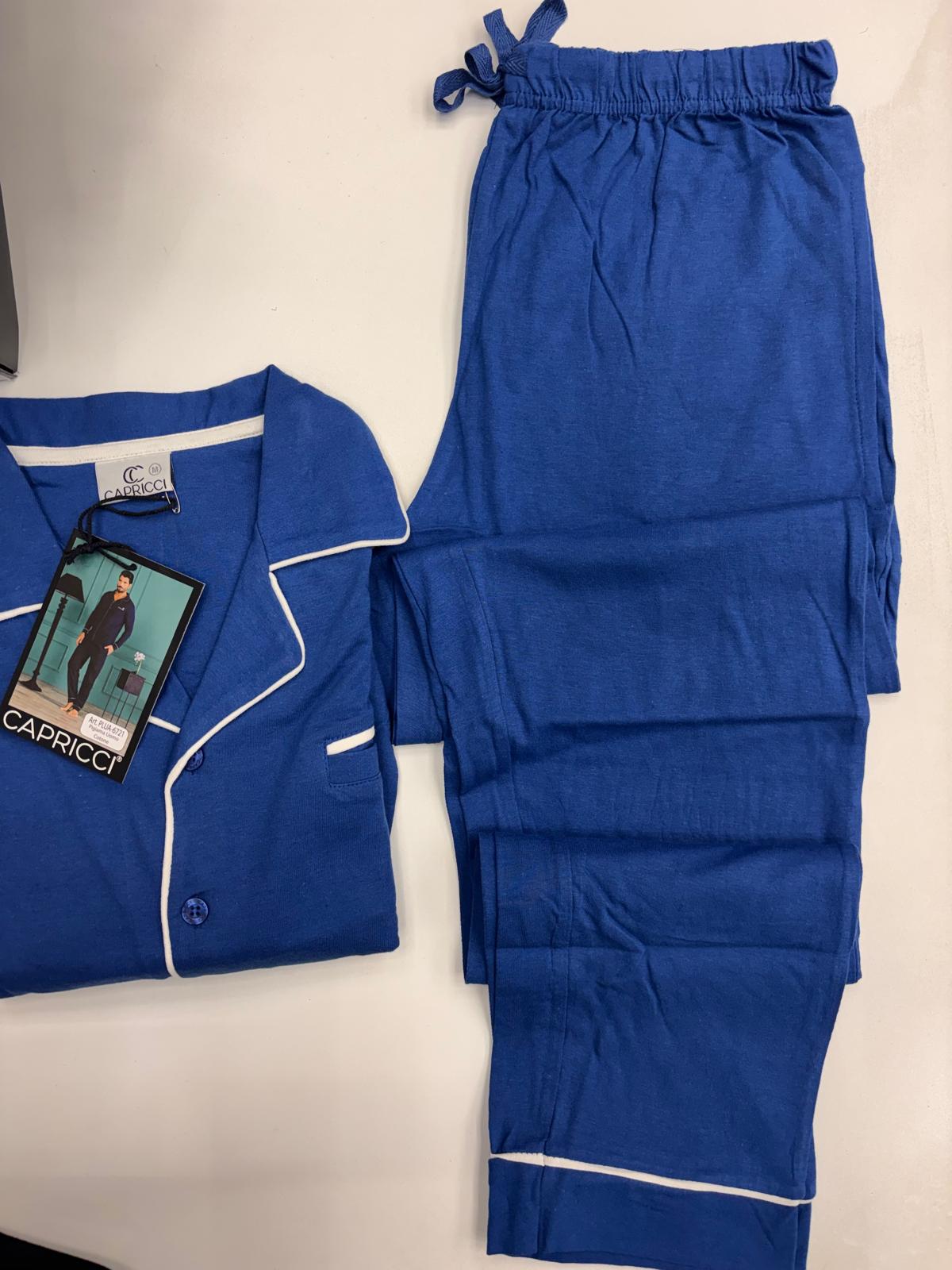 pigiama Uomo cotone 6721 "bluette" - immagine 2