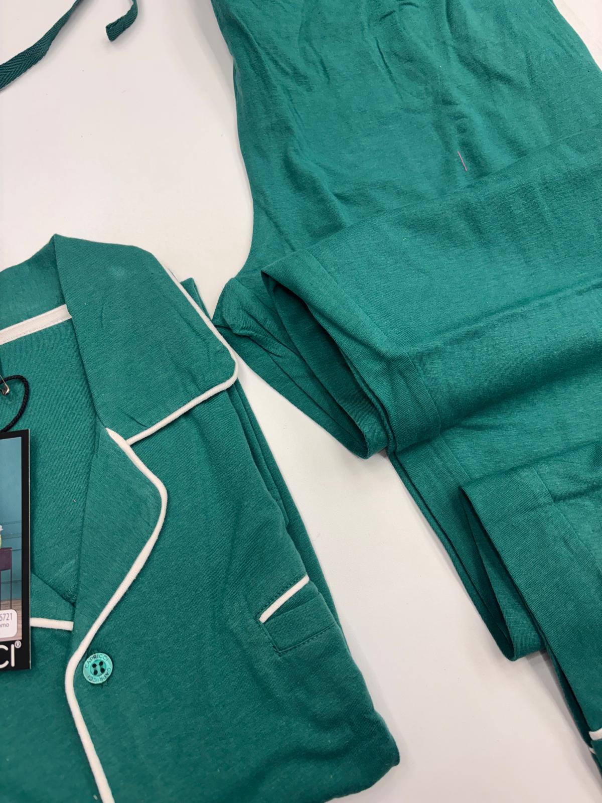 pigiama Uomo cotone 6721 "verde"