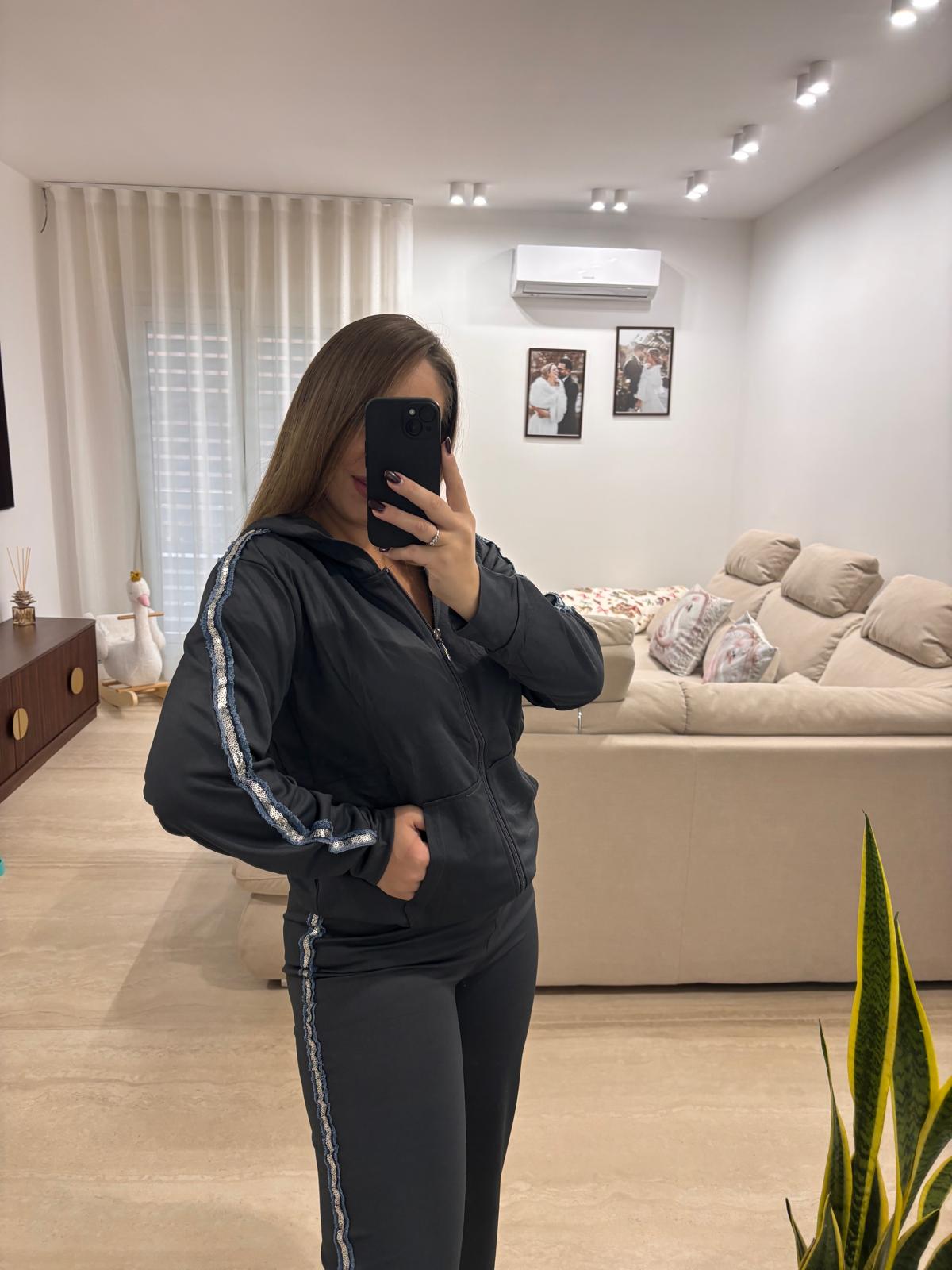 tuta donna 879 "grigio"