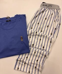pigiama Uomo "teddy" blu