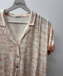 Safari camicia da notte  "rosa" - immagine 3