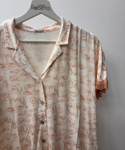Safari camicia da notte "rosa"