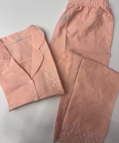 Alternative view of Pigiama cotone "pesca"
